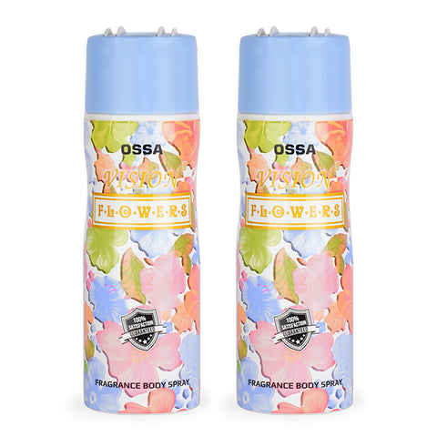 Ossa Vision Flowers Body Spray With Musky, Floral And Citrusy Notes