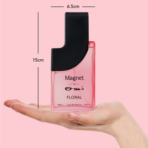 OSSA MAGNET FLORAL EDP 100ML, 15ML, 15ML (PACK OF 3)