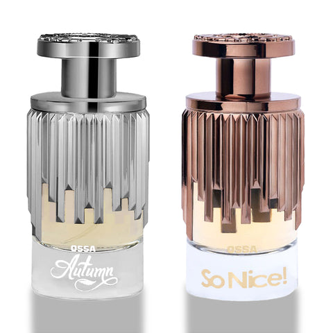 OSSA AUTUMN EDP 100ML AND SO NICE EDP 100ML (PACK OF 2)