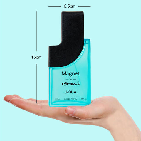 OSSA MAGNET AQUA EDP 100ML, 30ML, 15ML (Pack of 3)