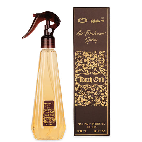 Ossa Touch Oud Air Freshener Liquid Spray 300ml Long Lasting Fragrance