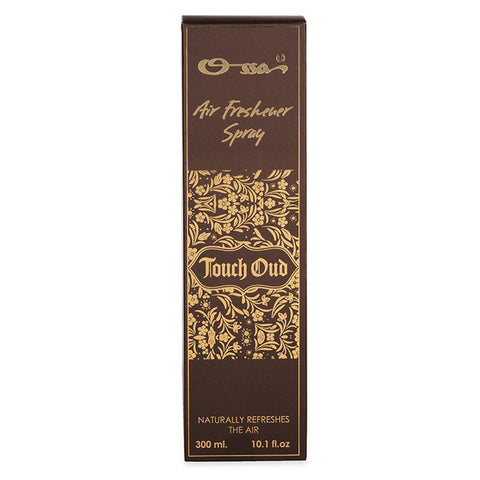 Ossa Touch Oud Air Freshener Liquid Spray 300ml Long Lasting Fragrance
