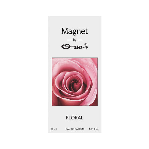 Ossa Magnet Floral Eau De Parfum 100ML With Cedarwood & Patchouli Fragrance| Premium Long Lasting Perfume for Men And Women | Perfect for Every Occasion
