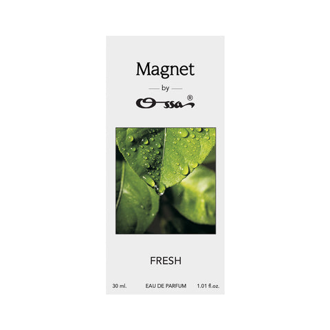 Ossa Magnet Fresh Eau De Parfum 30ML With Musk & Amber Fregrance | Premium Long Lasting Perfume For Men And Women | Excellent for Energizing Days and Uplifting Moments