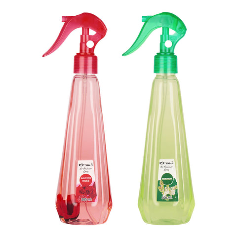 Ossa Blooming Rose 300ml, Rajnigandha 300ml Air Freshener Combo