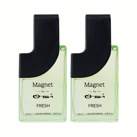 Ossa Magnet Fresh Unisex Eau De Perfume 100ml Long Lasting Perfume Combo For Men And Women (Pack of 2)