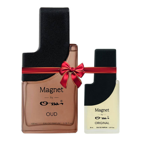 OSSA MAGNET OUD EDP 100ML & ORIGINAL EDP 30ML (PACK OF 2)