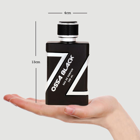 Ossa Black Eau De Parfum 100ml Long Lasting Perfume Combo for Men (Pack of 2)