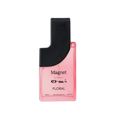 Ossa Magnet Floral Eau De Parfum 100ML With Cedarwood & Patchouli Fragrance| Premium Long Lasting Perfume for Men And Women | Perfect for Every Occasion
