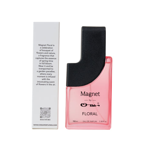 Ossa Magnet Floral Eau De Parfum 100ML With Cedarwood & Patchouli Fragrance| Premium Long Lasting Perfume for Men And Women | Perfect for Every Occasion