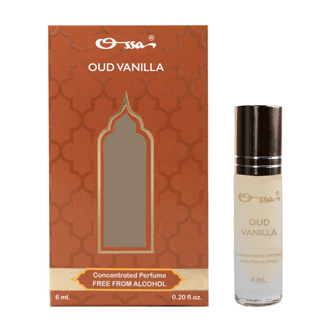 OSSA OUD VANILLA, INCENSE, ROYALE & LUXURIA CONCENTRATED PERFUME (PACK OF 4)
