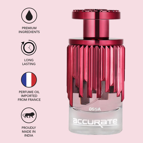 Ossa Accurate Eau De Parfum With Floral And Fruity Notes