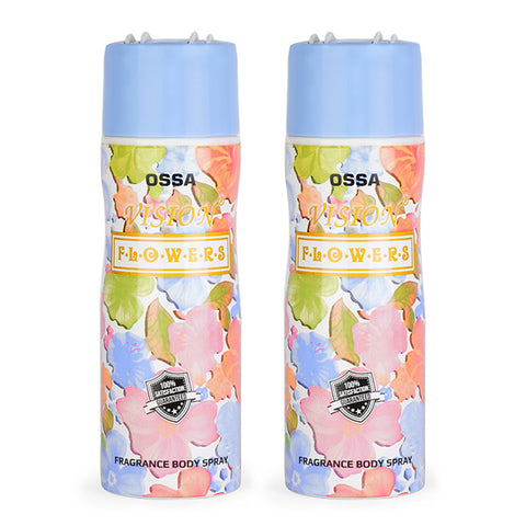 Ossa Vision Flowers Body Spray With Musky, Floral And Citrusy  Notes