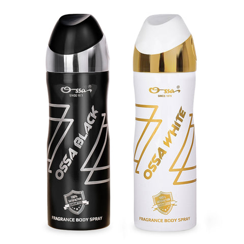 Ossa White Body Spray And Ossa Black Body Spray