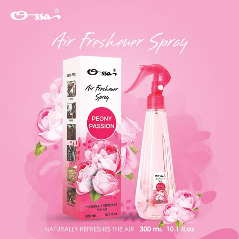 Ossa Peony Passion Air Freshener Liquid Spray