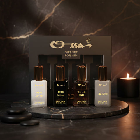 Ossa Gift Set For Him Eau De Parfum Perfume Combo Pack of 4 – 80ml