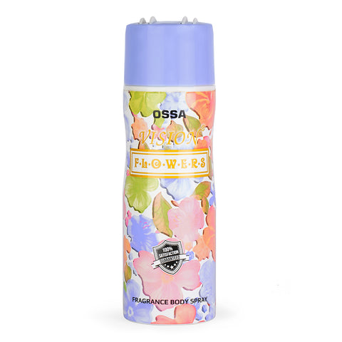 Ossa Vision Flower Gift Set Of Perfume 110ml & Body Spray 200ml