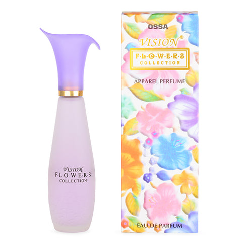 Ossa Vision Flowers Eau De Parfum With Musky, Floral And Ambery Notes