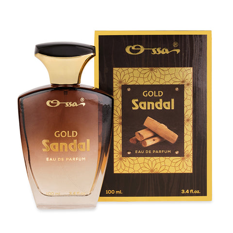 Ossa Gold Sandal Eau De Parfum With Woody Notes