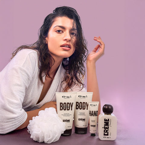 GOURMAND CREME VANILLA BODY WASH & LOTION, PARFUM & HAND CREAM