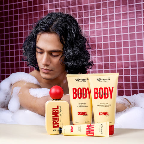 GOURMAND CRUMBL APPLE BODY WASH & LOTION, PARFUM & HAND CREAM
