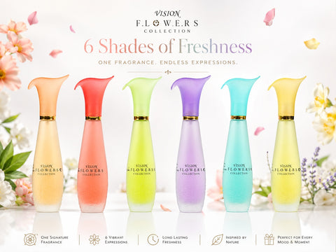 OSSA Vision Flower Perfume for Women, Blue | Long Lasting Luxury Fragrance for Women | Daily Wear, Party & Gift Perfume