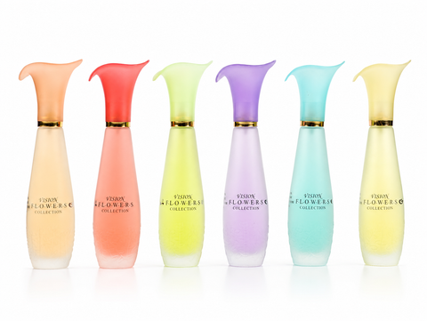 OSSA Vision Flower Apparel Perfume for Women,  Red | Long Lasting Luxury Fragrance for Women | Daily Wear, Party & Gift Perfume