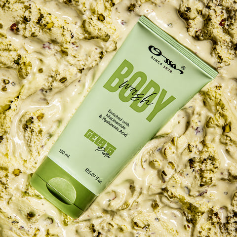 GOURMAND GELATO PISTA BODY WASH & LOTION, PARFUM & HAND CREAM