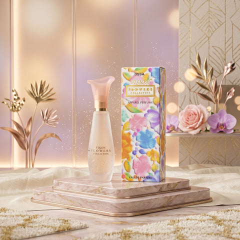 OSSA Vision Flower Perfume for Women, Golden | Long Lasting Luxury Fragrance for Women | Daily Wear, Party & Gift Perfume