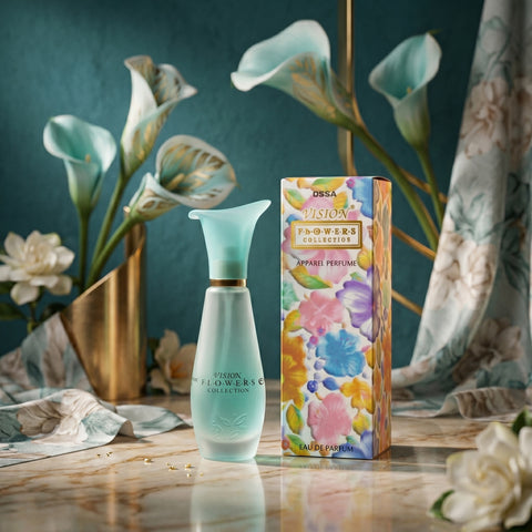 OSSA Vision Flower Perfume for Women, Blue | Long Lasting Luxury Fragrance for Women | Daily Wear, Party & Gift Perfume