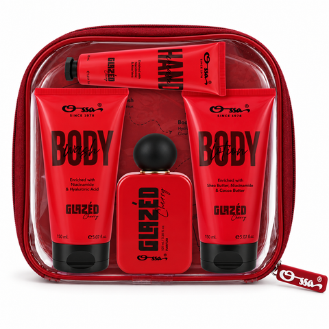 GOURMAND GLAZED CHERRY BODY WASH & LOTION, PARFUM & HAND CREAM
