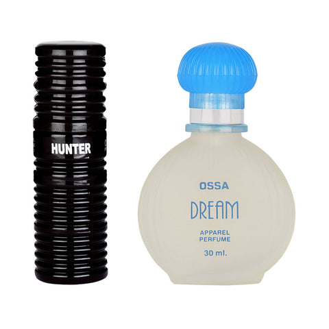 Ossa Hunter EDP 30ml And Dream Collection EDP 30ml Perfumes Combo For Men And Women (Pack of 2)