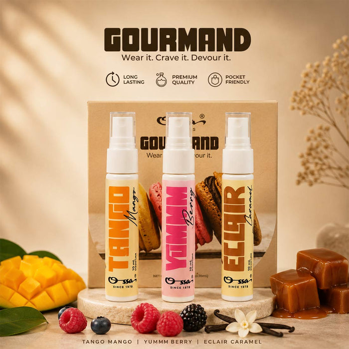 MANGO, BERRY & CARMEL MINIATURE SET, 3 x 10ML