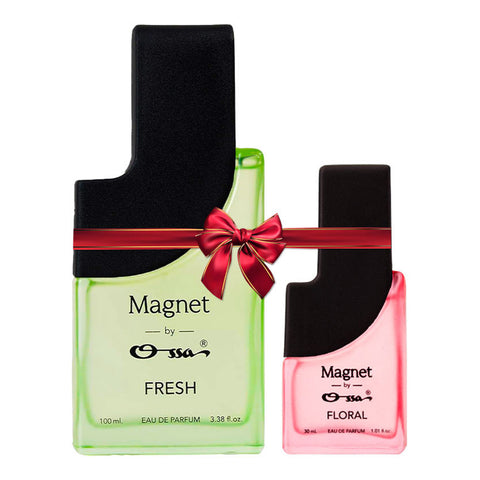 OSSA MAGNET FRESH EDP 100ML & FLORAL EDP 30ML (PACK OF 2)