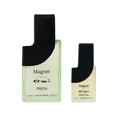 OSSA MAGNET FRESH EDP 100ML & ORIGINAL EDP 30ML (PACK OF 2)