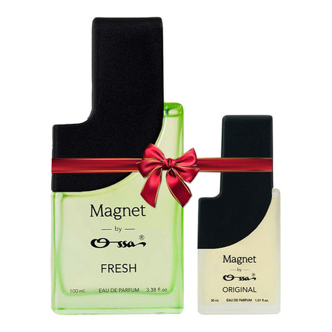 OSSA MAGNET FRESH EDP 100ML & ORIGINAL EDP 30ML (PACK OF 2)