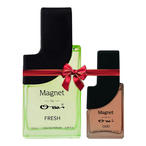 OSSA MAGNET FRESH EDP 100ML & OUD EDP 30ML (PACK OF 2)