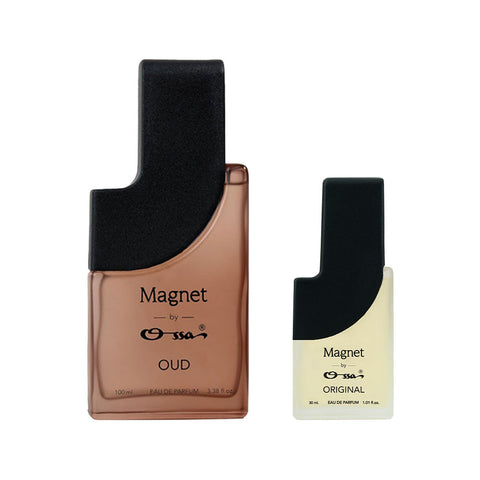 OSSA MAGNET OUD EDP 100ML & ORIGINAL EDP 30ML (PACK OF 2)