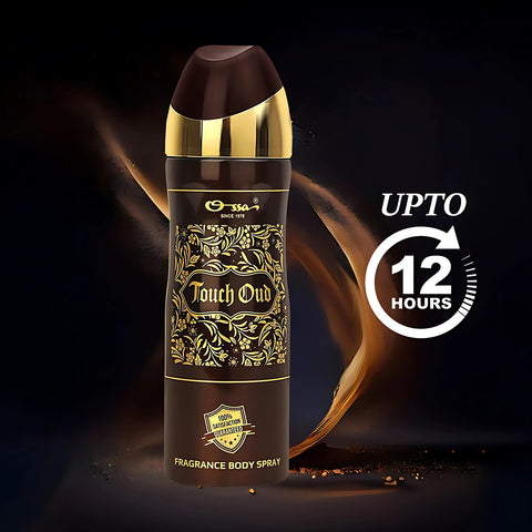 Ossa Touch Oud Premium Long Lasting Body Spray 200ML