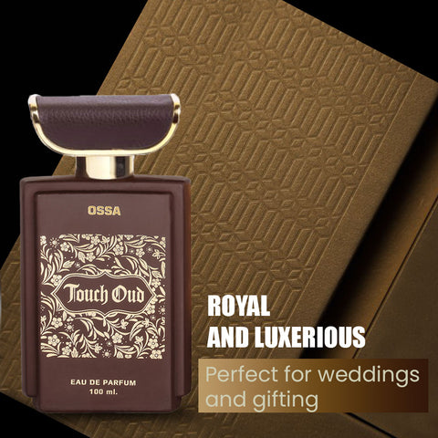 Ossa Touch Oud Eau De Parfum With Ambery And Oud Notes