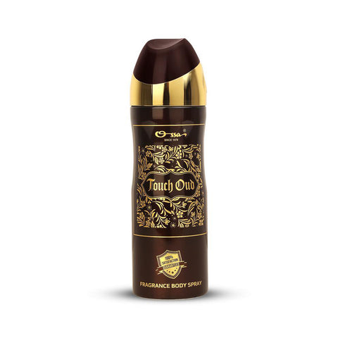 Ossa Touch Oud Body Spray With Ambery And Oud Notes