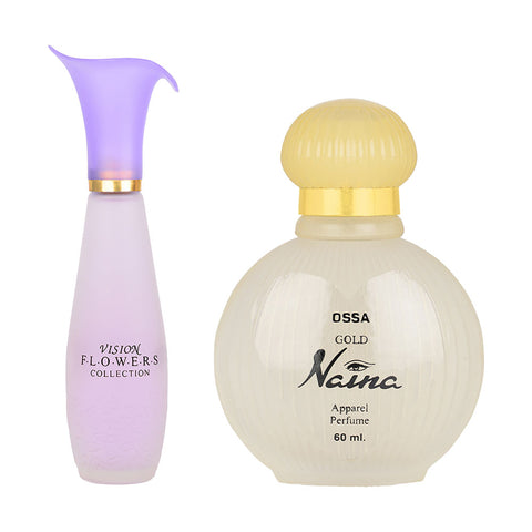 Vision Flower Apparel Perfume 110ml & Gold Naina Apparel Perfume 60ml