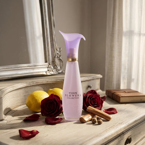 Ossa Vision Flowers Eau De Parfum With Musky, Floral And Ambery Notes